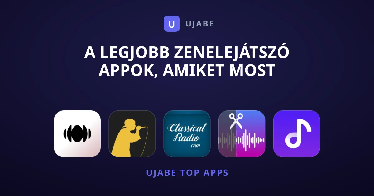 A legjobb zenelejátszó appok, amiket most ajánlunk